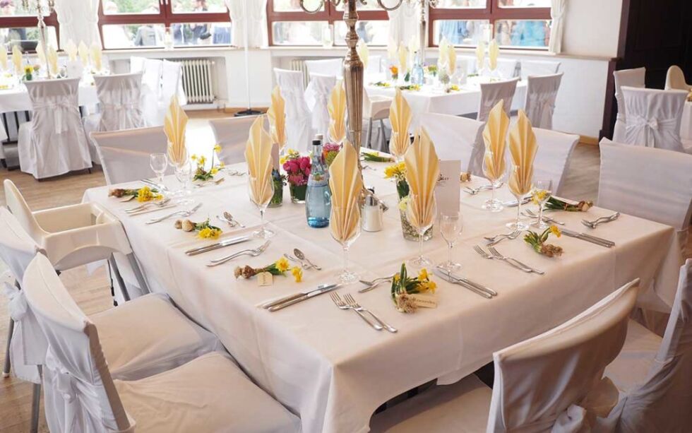 Renting Tables and Chairs for Your Wedding Chair Rental Toronto